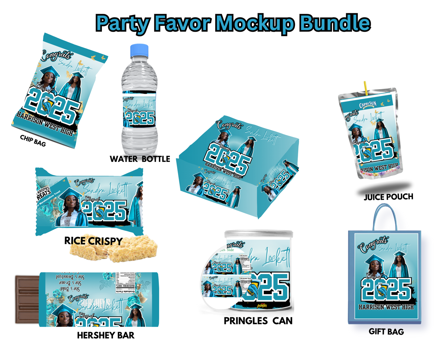 Senior Party Favor Box