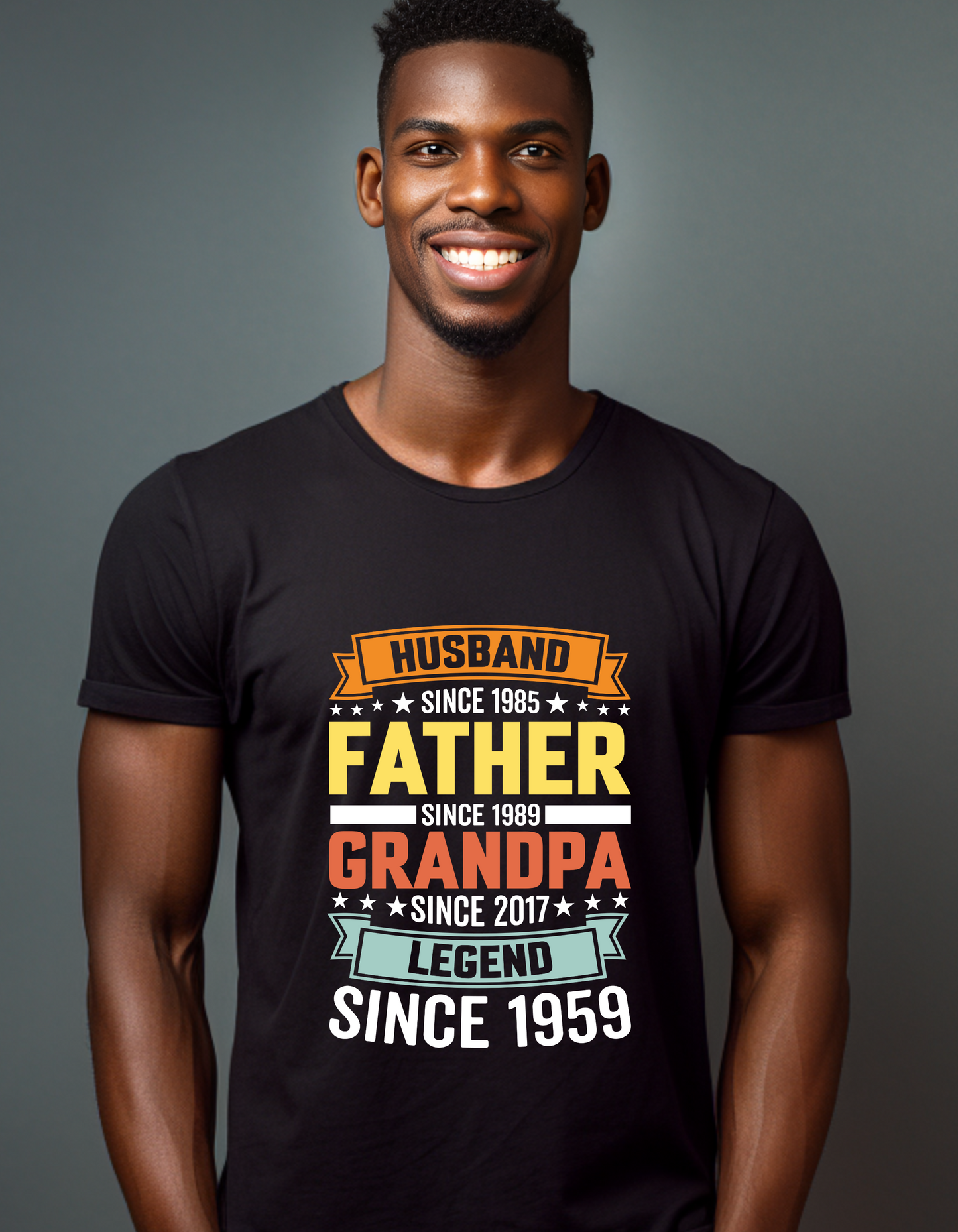 Husband Father Grandpa Legend Father's Day Shirt