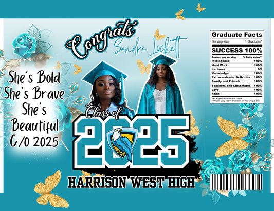 Senior Party Favor Box