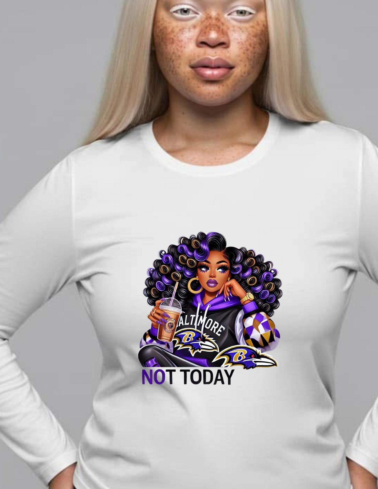 Not Today Satan Team Shirts Long Sleeves 2XL-3XL