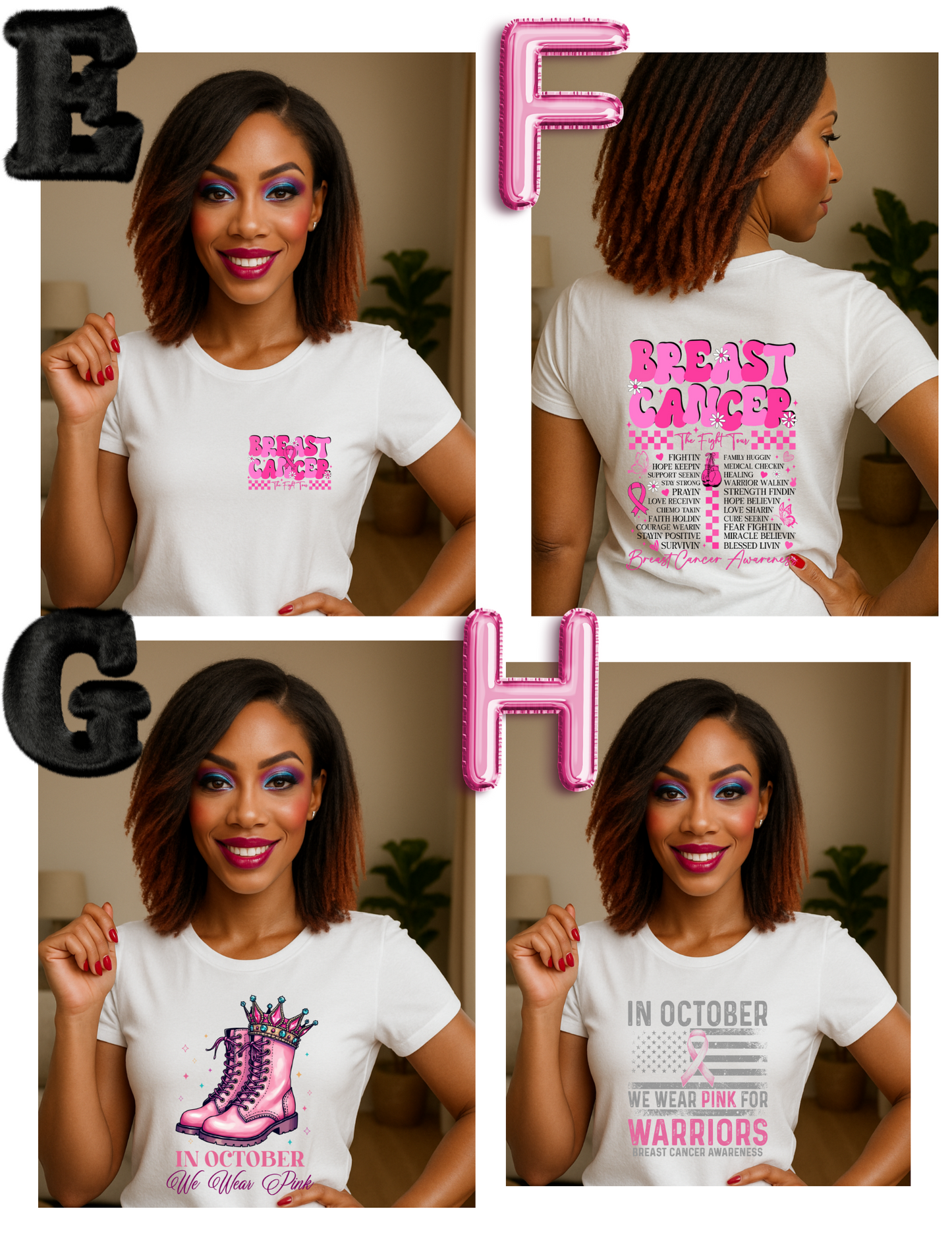Breast Cancer Awareness Shirts – Multiple Inspiring Designs
