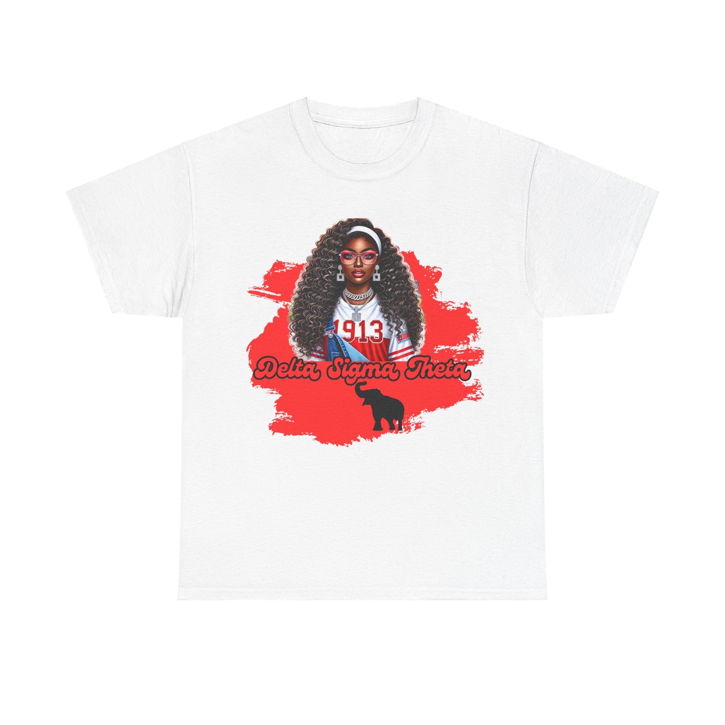 Delta Sigma Theta Unisex Heavy Cotton Tee