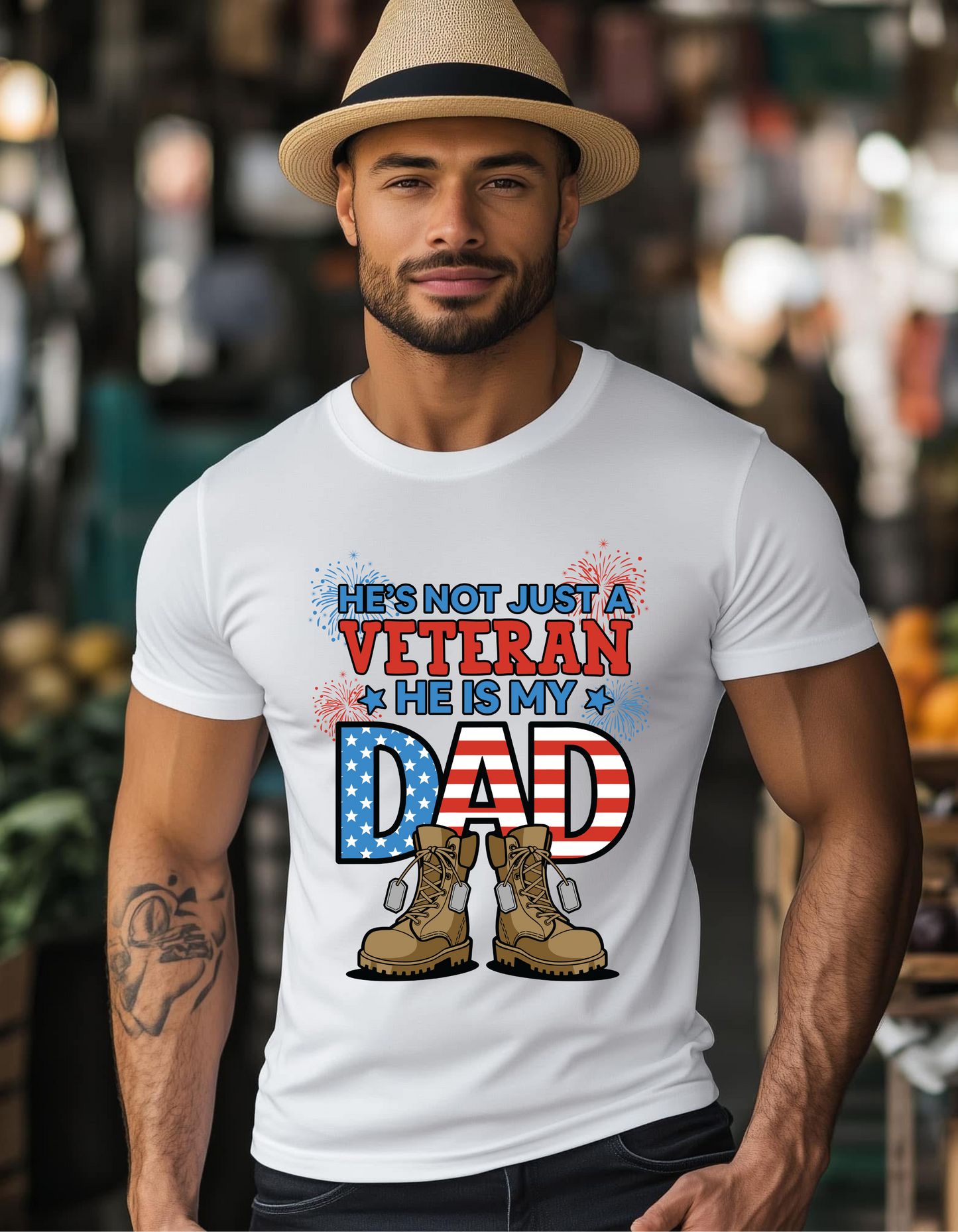 Not Just a Veteran He's My Dad