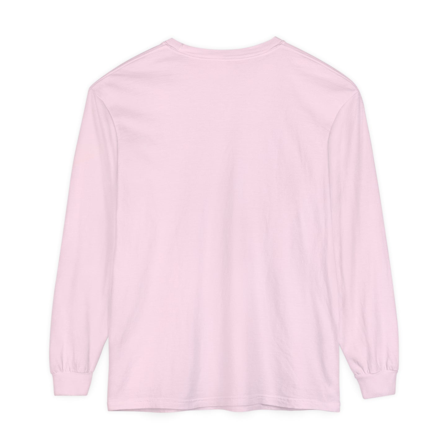 Pink Out Breast Cancer Awareness Shirt Unisex Garment-dyed Long Sleeve T-Shirt