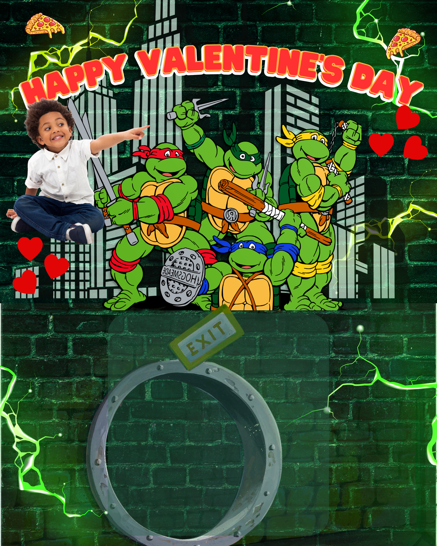 Kids’ Jumbo Valentine's Day Card
