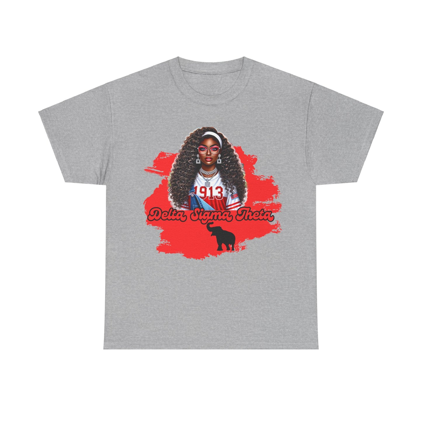 Delta Sigma Theta Unisex Heavy Cotton Tee