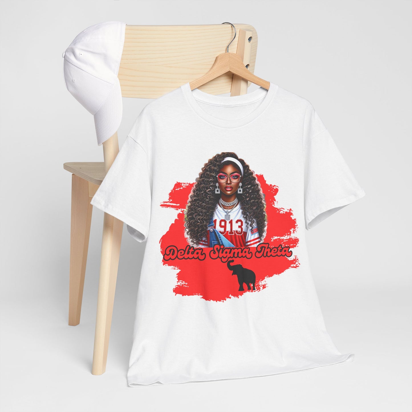 Delta Sigma Theta Unisex Heavy Cotton Tee