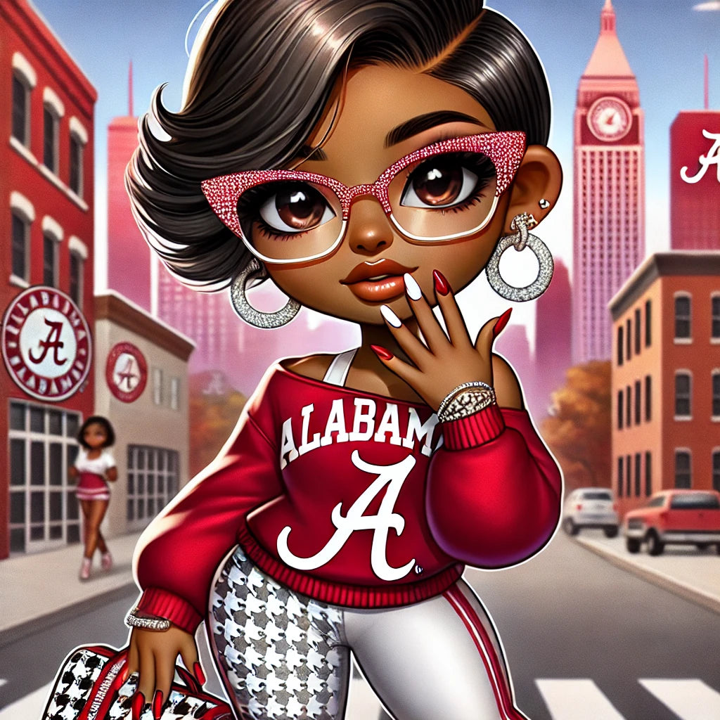 College Dreams Spiral Notebook β African American Girl Edition
