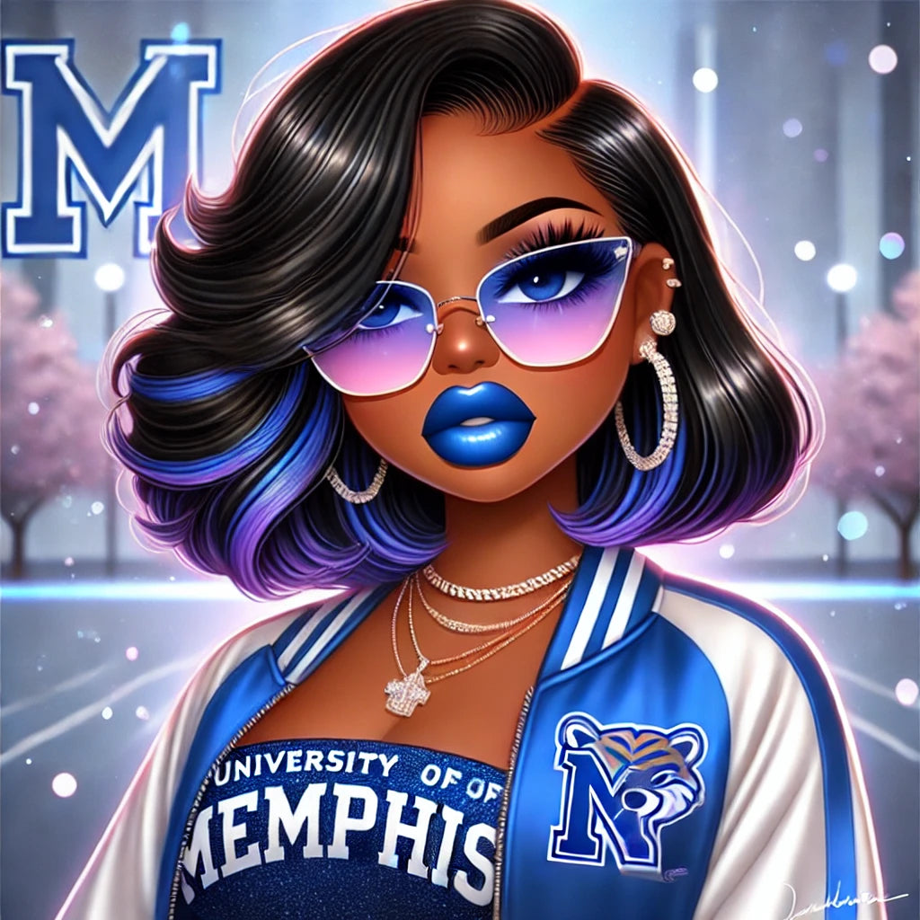 College Dreams Spiral Notebook β African American Girl Edition