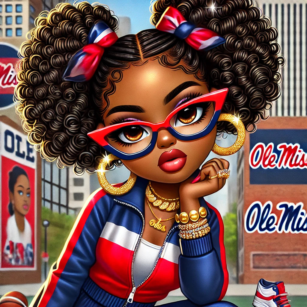 College Dreams Spiral Notebook β African American Girl Edition