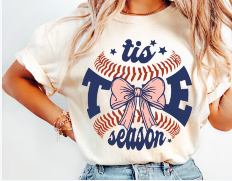 Tis the Season Baseball Tee