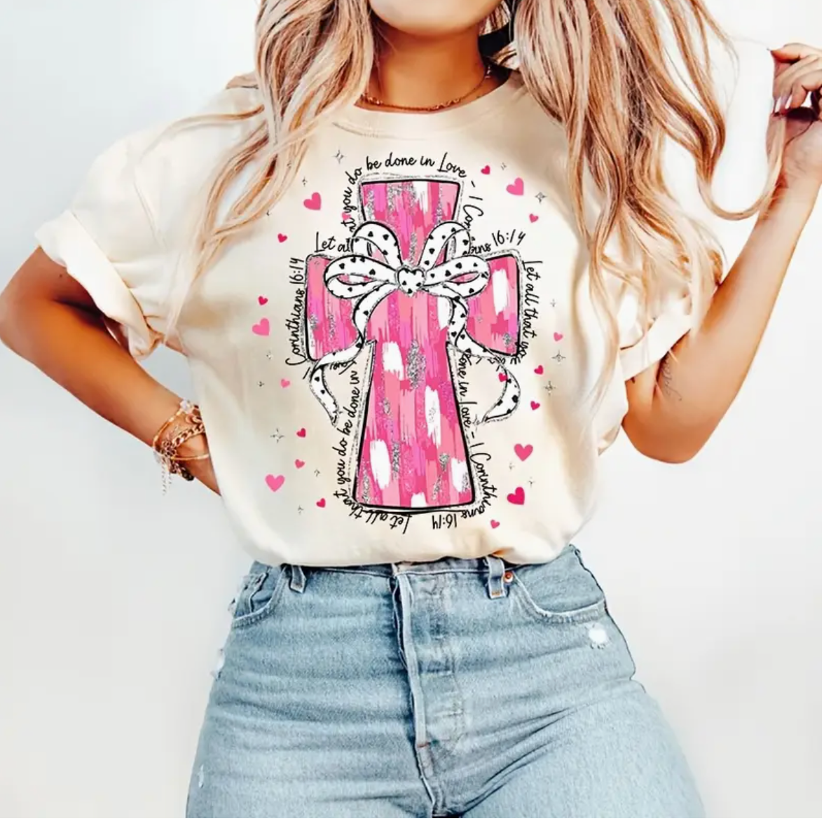 Let All You Do be Done in Love Shirt