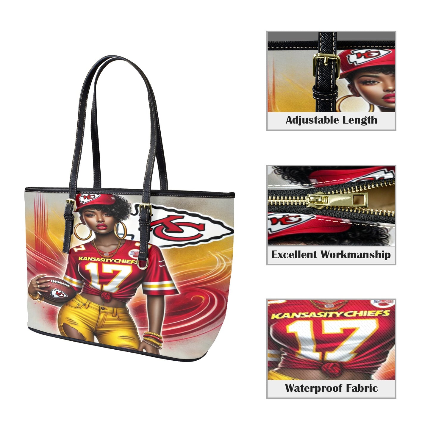 Kansas City Chiefs Tote Bag