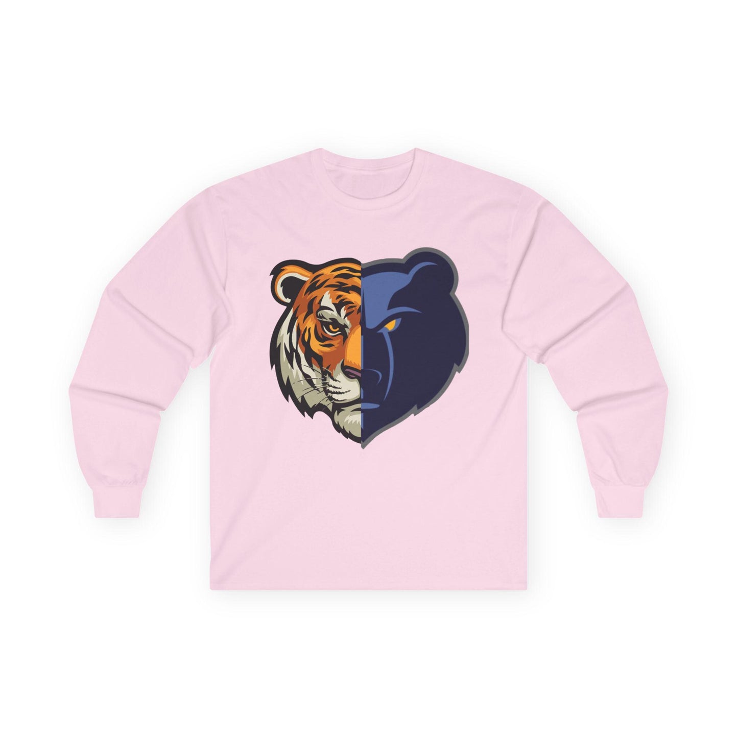 Memphis Grizzlies and Tigers Basketball Long Sleeve Tee