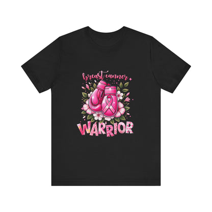 Breast Cancer Warrior Breast Cancer Awareness Unisex Jersey Short Sleeve Tee