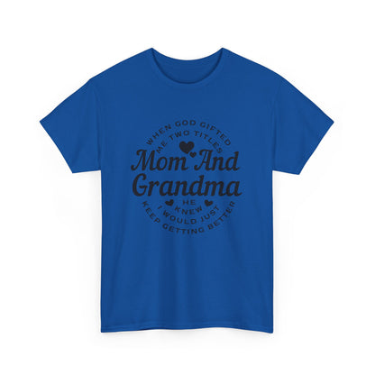 Mom and Grandma Unisex Heavy Cotton Tee