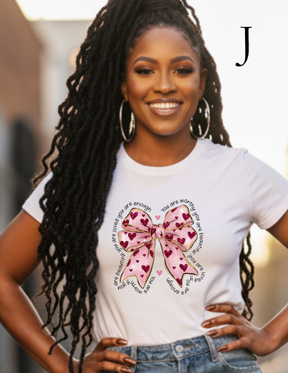 2026 Valentine’s Day Shirts | Cute & Trendy Valentine Tees | Valentine Outfit Ideas | Love Theme Shirts