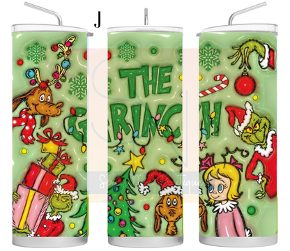 Grinch Tumblers