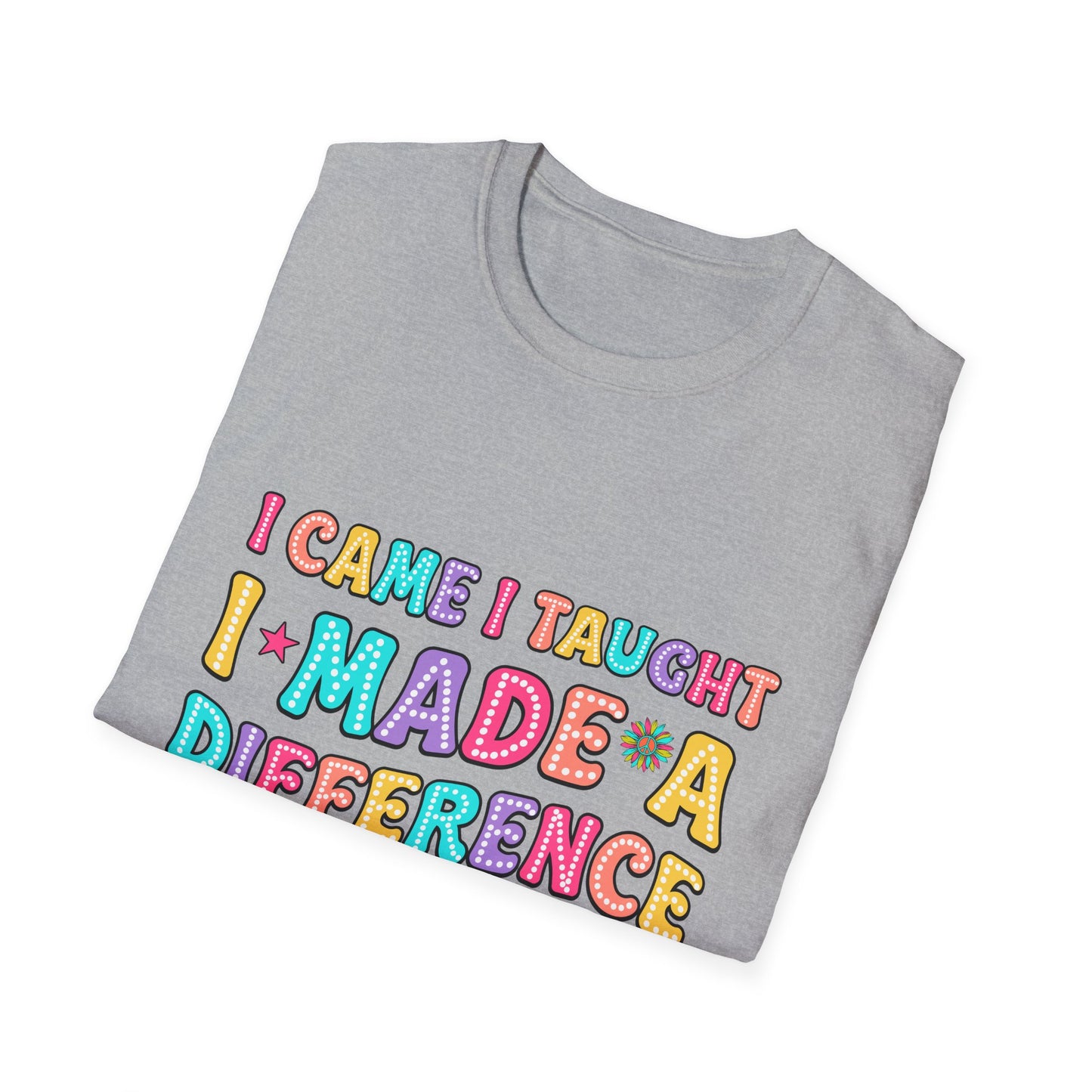 I Came I Taught I Reetired Teacher Shirt