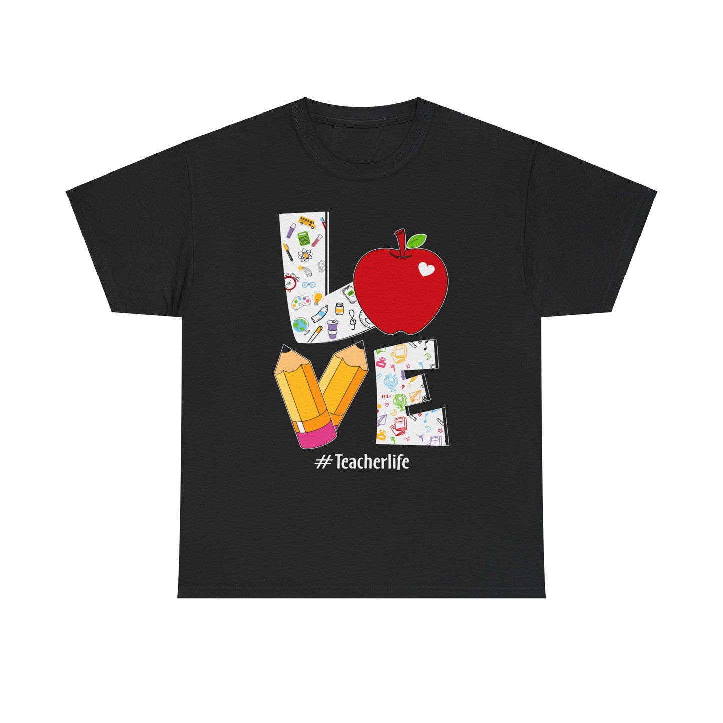 LovecTeacherlife Teacher Shirt Unisex Heavy Cotton Tee