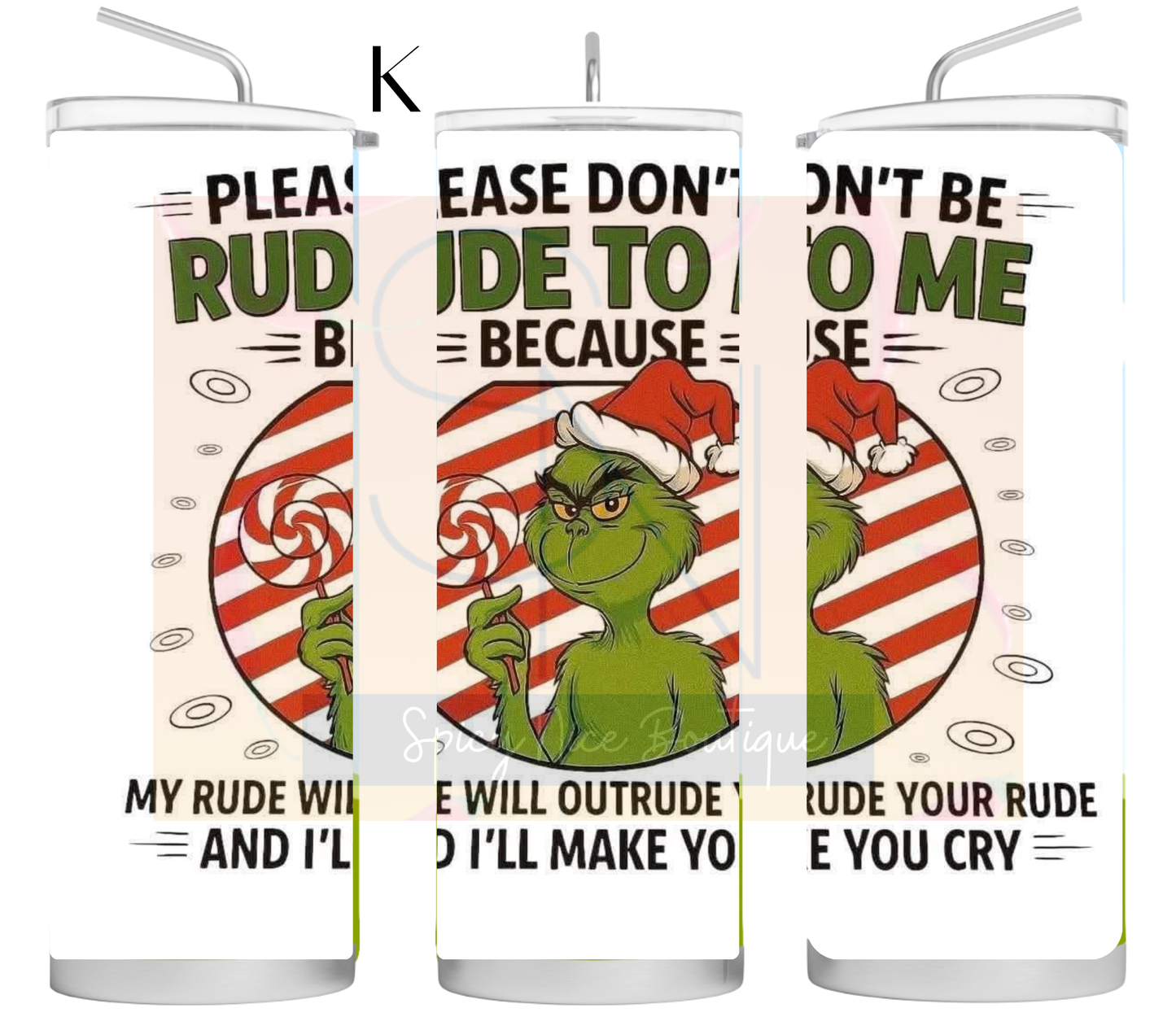 Grinch Tumblers