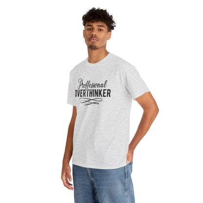 Professional Overthinker Unisex Heavy Cotton Tee