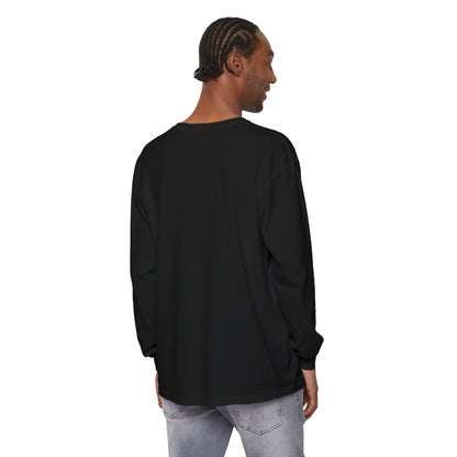Pink Out Breast Cancer Awareness Shirt  Unisex Garment-dyed Long Sleeve T-Shirt