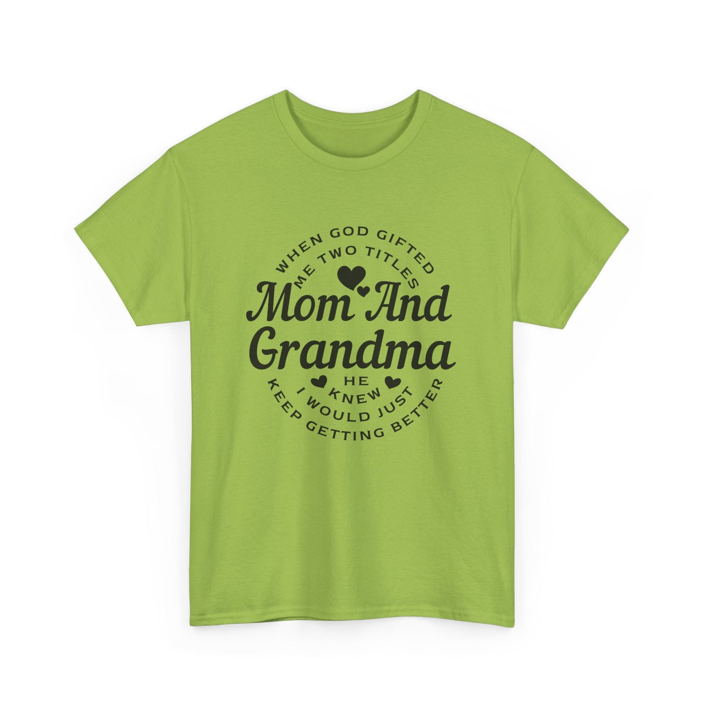 Mom and Grandma Unisex Heavy Cotton Tee