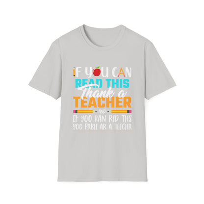 If You Can Read This Teacher Shirt