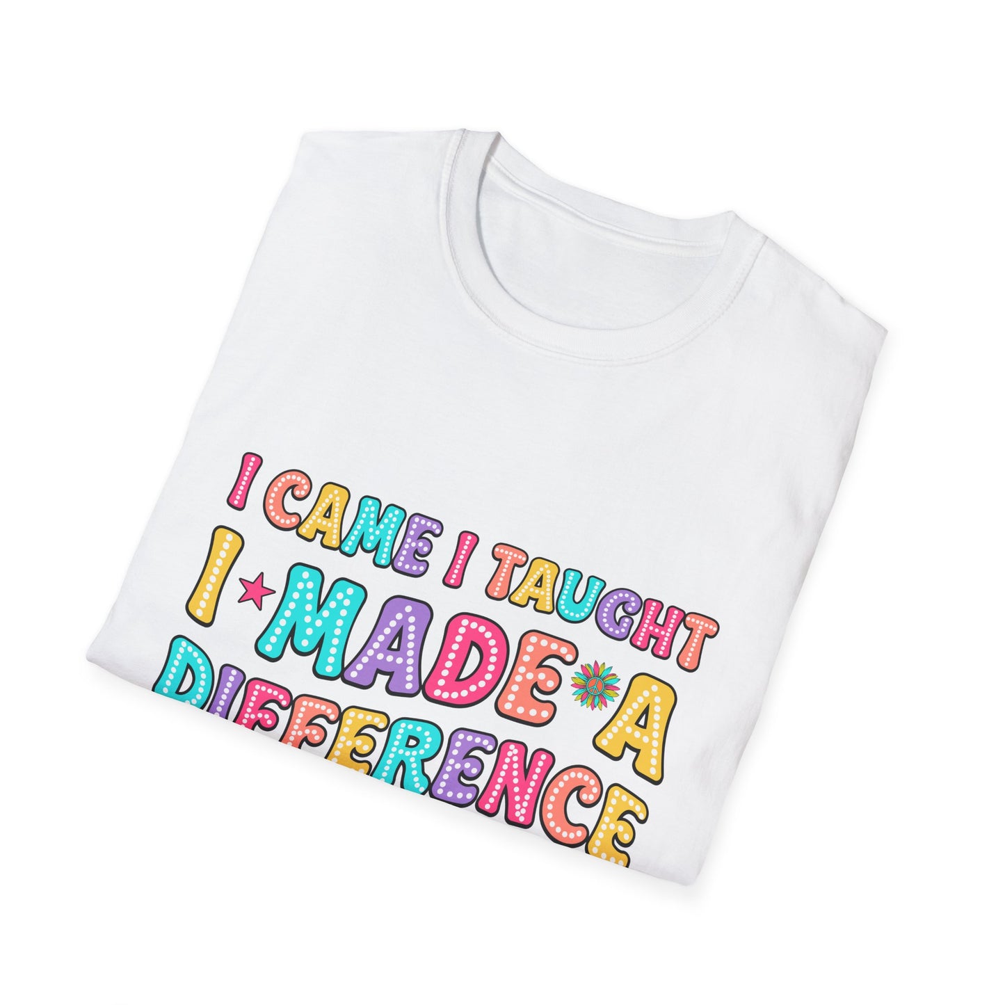 I Came I Taught I Reetired Teacher Shirt