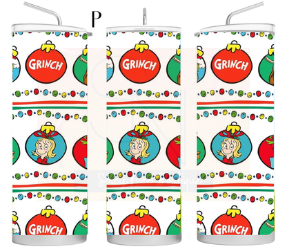 Grinch Tumblers