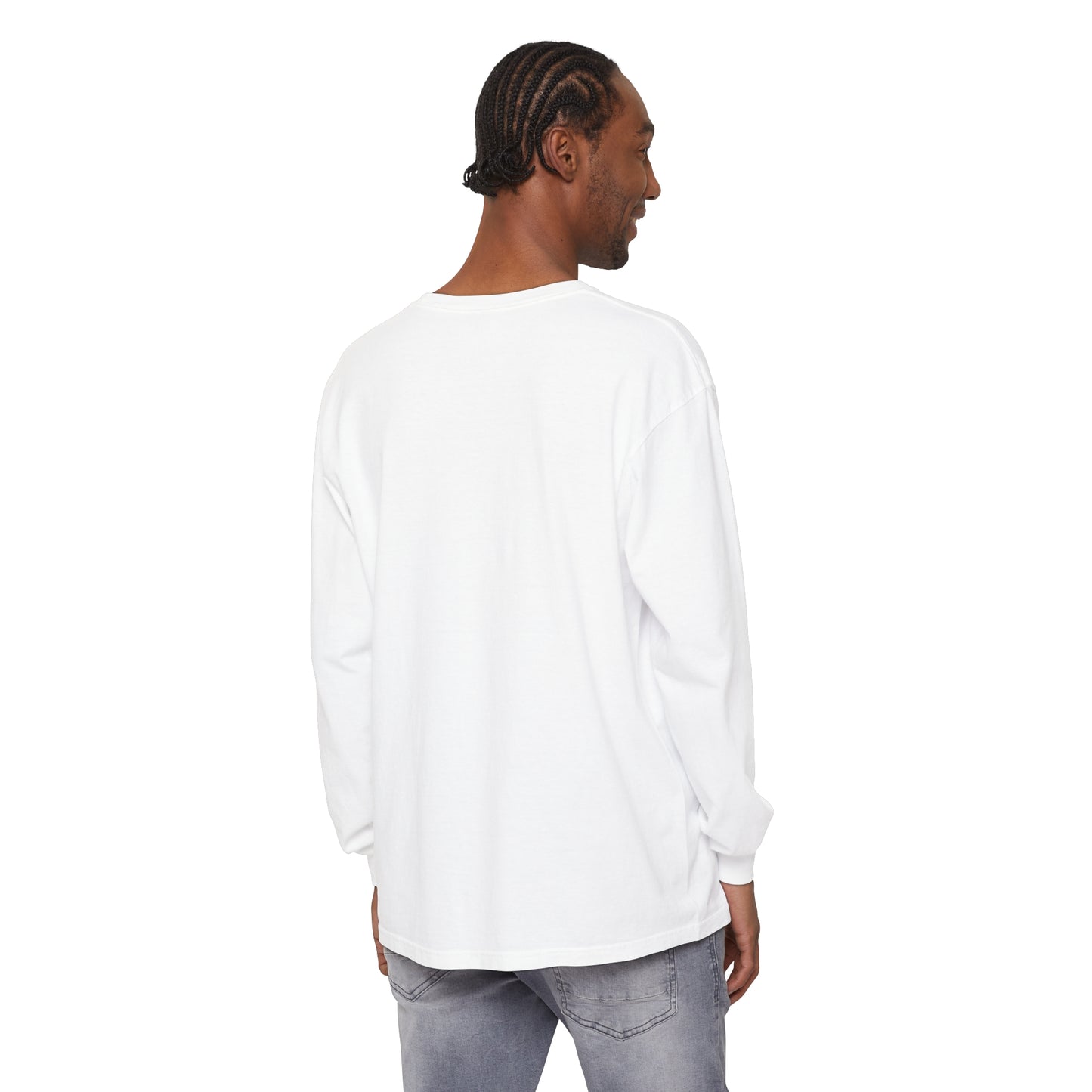 Spooky Teacher Unisex Garment-dyed Long Sleeve T-Shirt