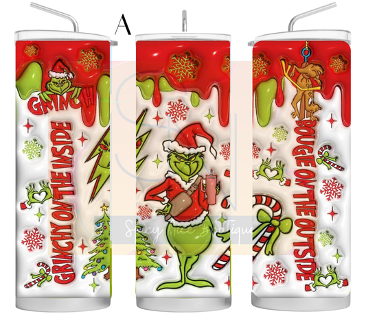 Grinch Tumblers