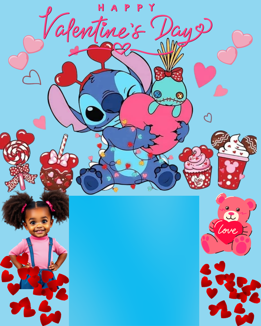 Editable Jumbo Valentine Candy Card Template | 16x20 Candy Board | Canva Valentine Craft for Sellers