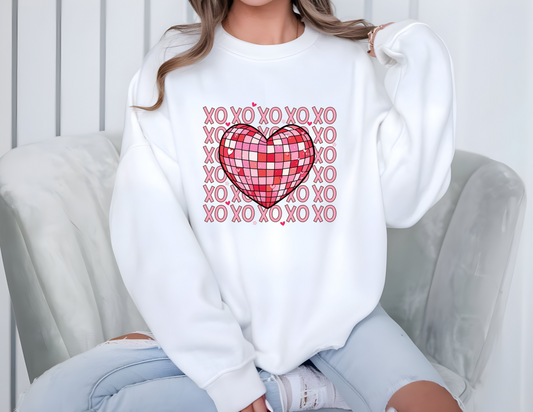 Disco Heart Sweatshirt
