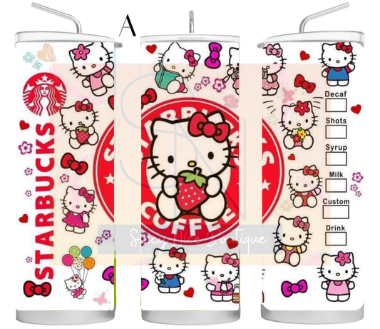 Starbucks Themed Tumblers