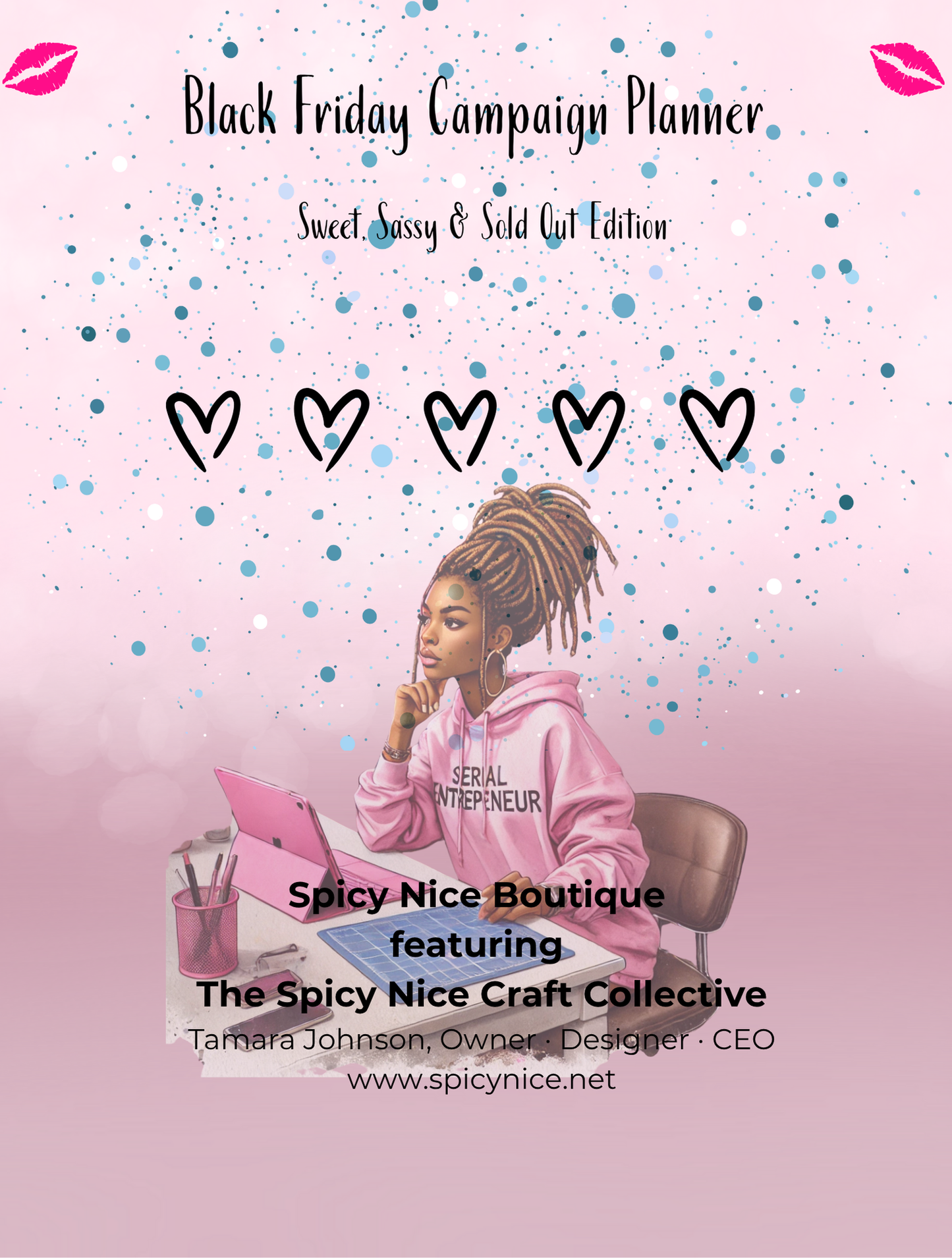 Black Friday Email Campaign Planner | Canva Template + 10 Ready-Made Emails for Small Business Owners