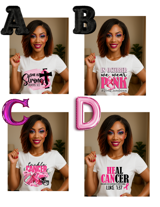Breast Cancer Awareness Shirts – Multiple Inspiring Designs