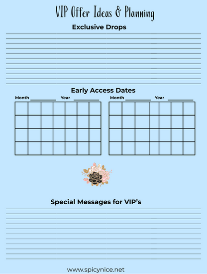 Black Friday Email Campaign Planner | Canva Template + 10 Ready-Made Emails for Small Business Owners