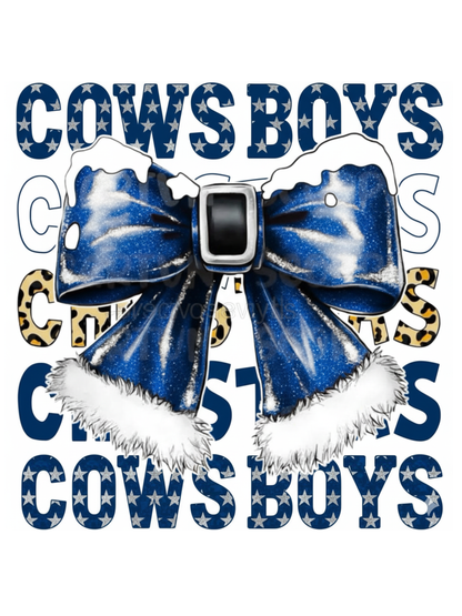 🎄🏈 NFL-Themed Christmas Bows – Festive Team Spirit for the Holidays! 🏈🎄