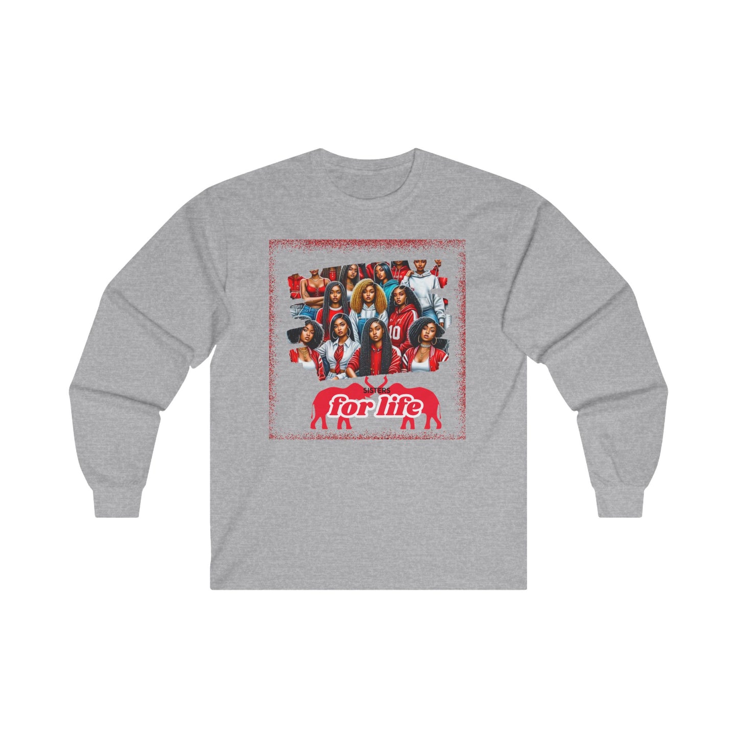 Delta Sigma Theta Unisex Ultra Cotton Long Sleeve Tee