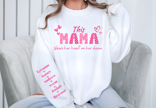 This Mama Wears Her Heart on Her Sleeve