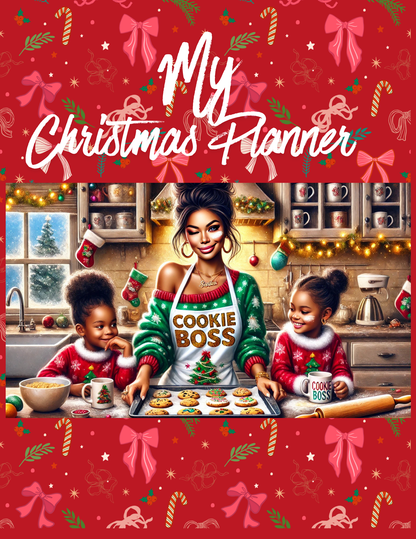 Ultimate Christmas Planner for Busy Moms – Holiday Organization Printable, Gift Tracker, Meal Planner, Budget Sheets + MRR/PLR Rights (Instant Download)