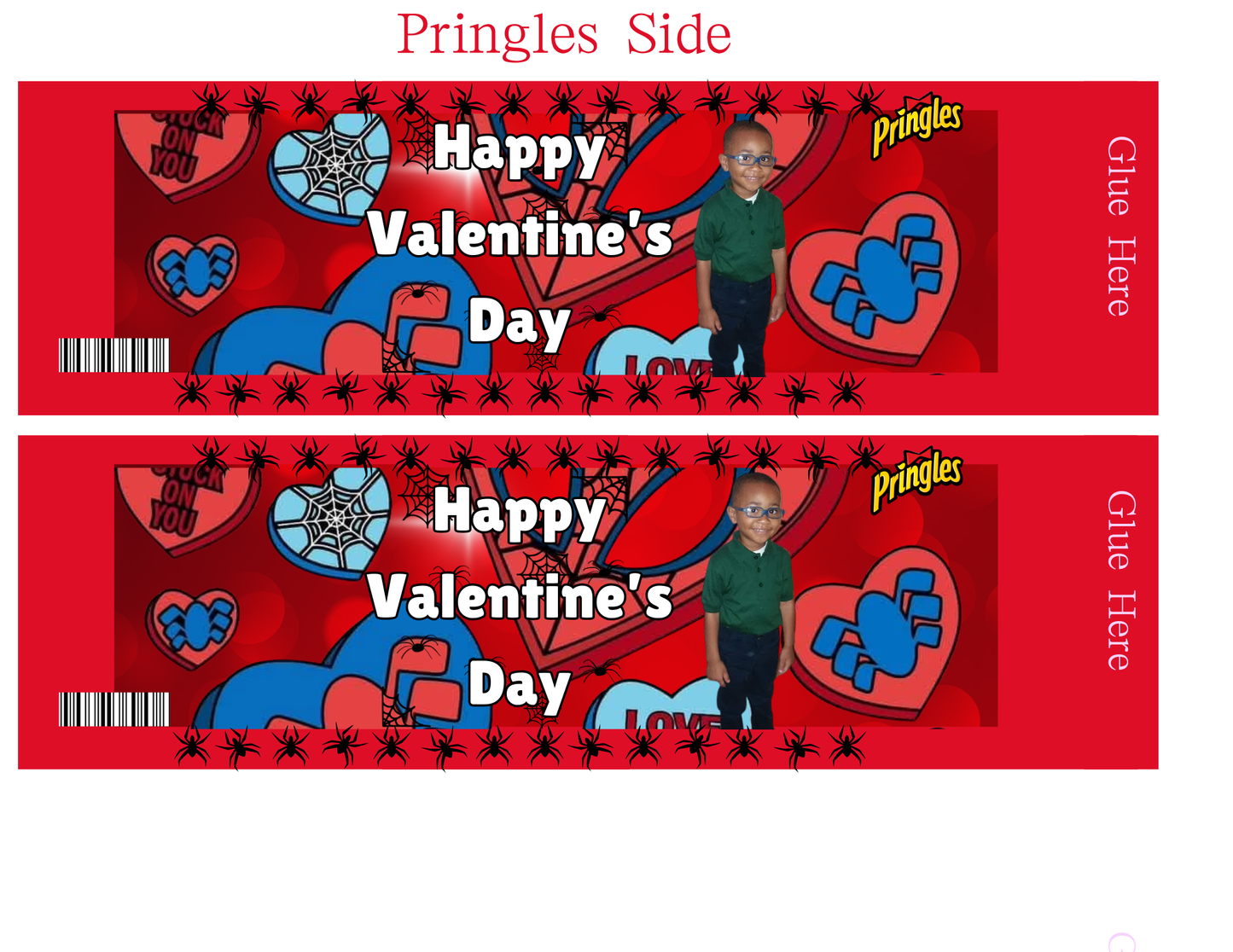 Spider Man Valentine Party Favor Templates | Editable Printable Treat Wrappers, Favor Box & Bag Bundle