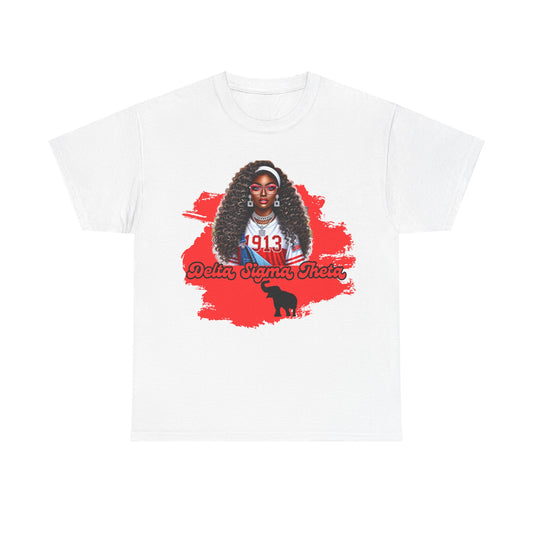 Delta Sigma Theta Unisex Heavy Cotton Tee