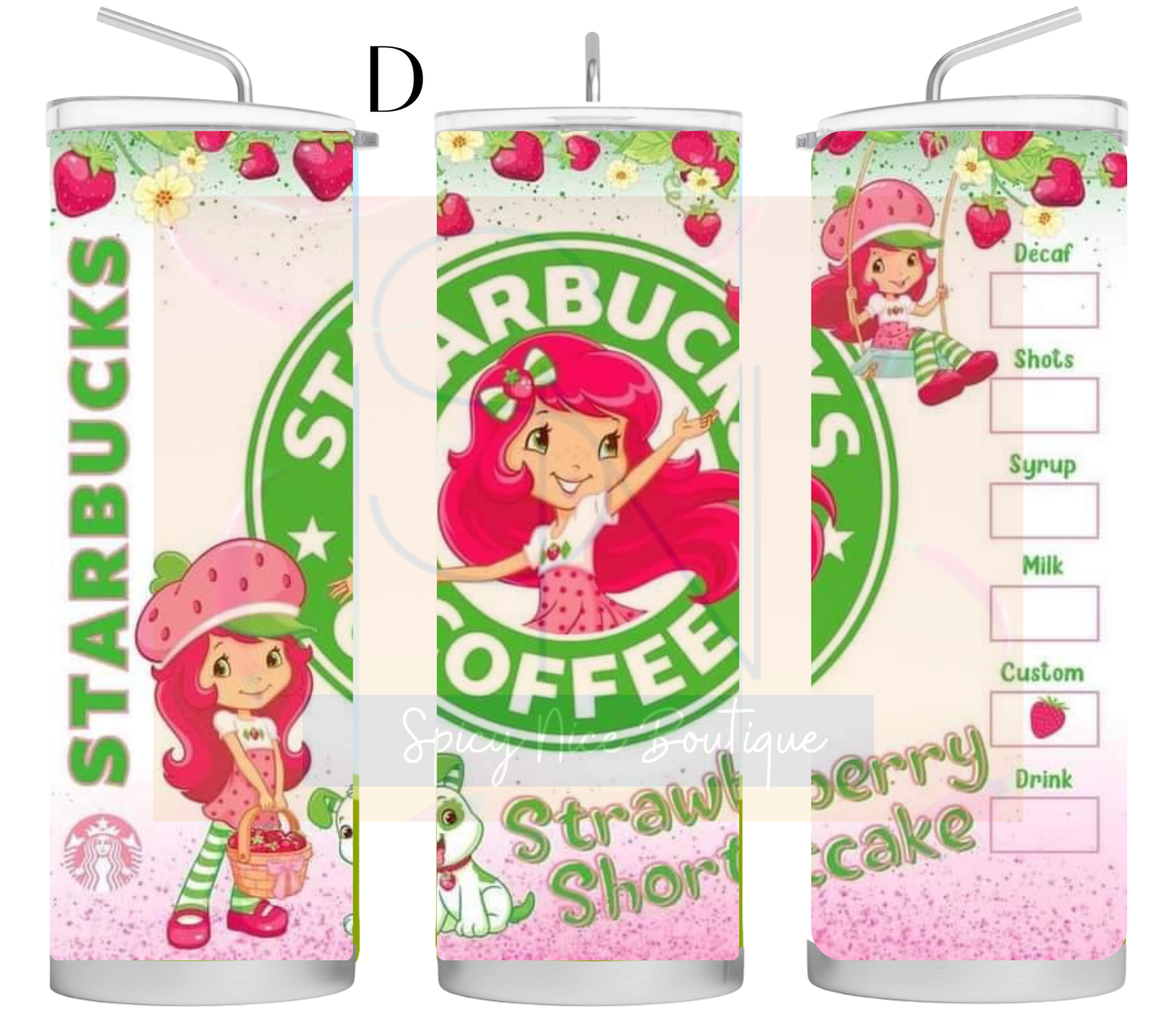 Starbucks Themed Tumblers