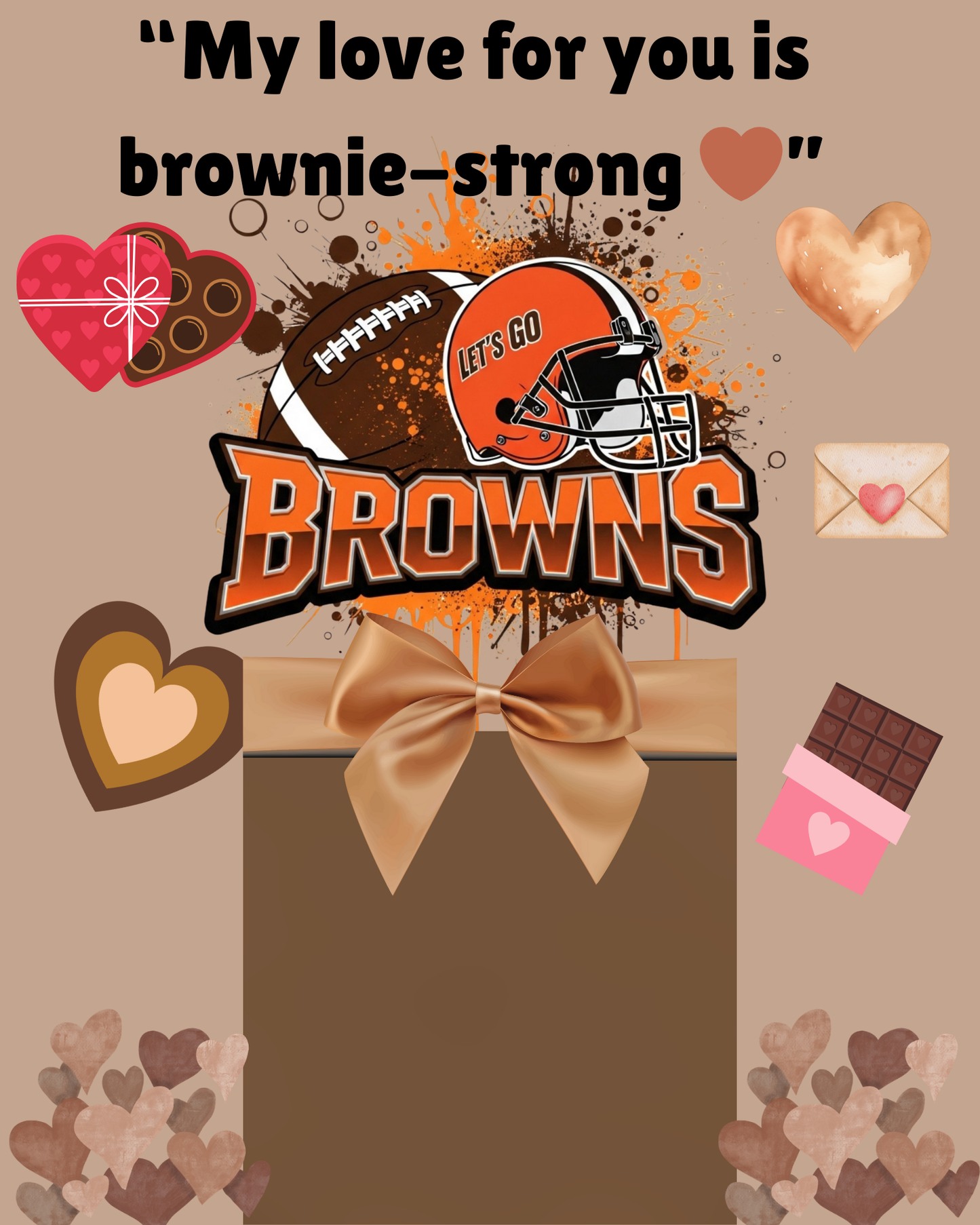 NFL Themed Jumbo Valentine's Day Cards - Editable Canva Templates