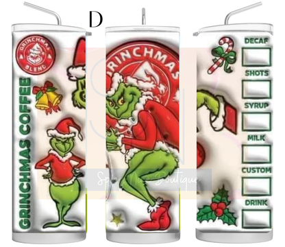 Grinch Tumblers
