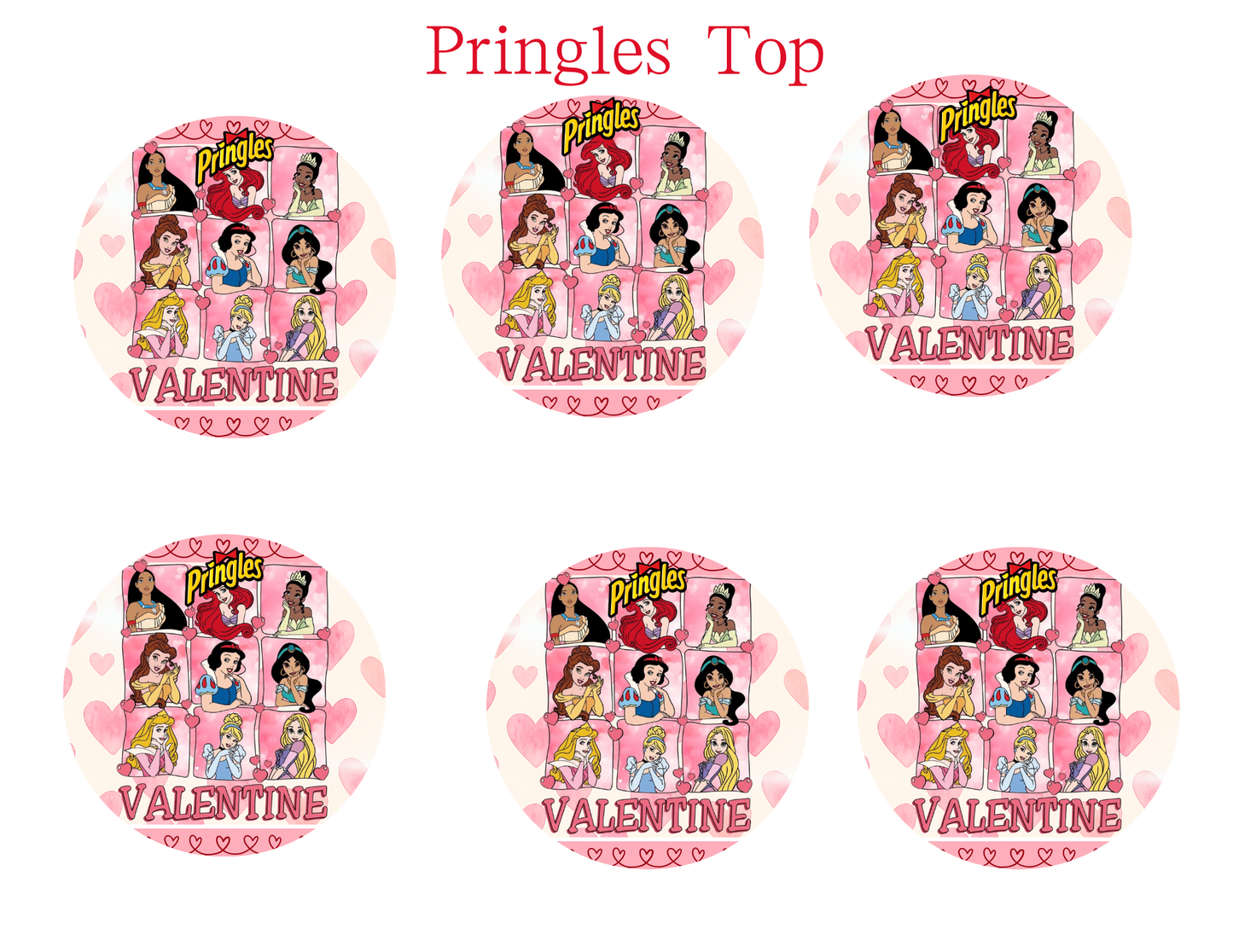 Disney-Themed Valentine’s Day Party Favor Template – Editable Printable