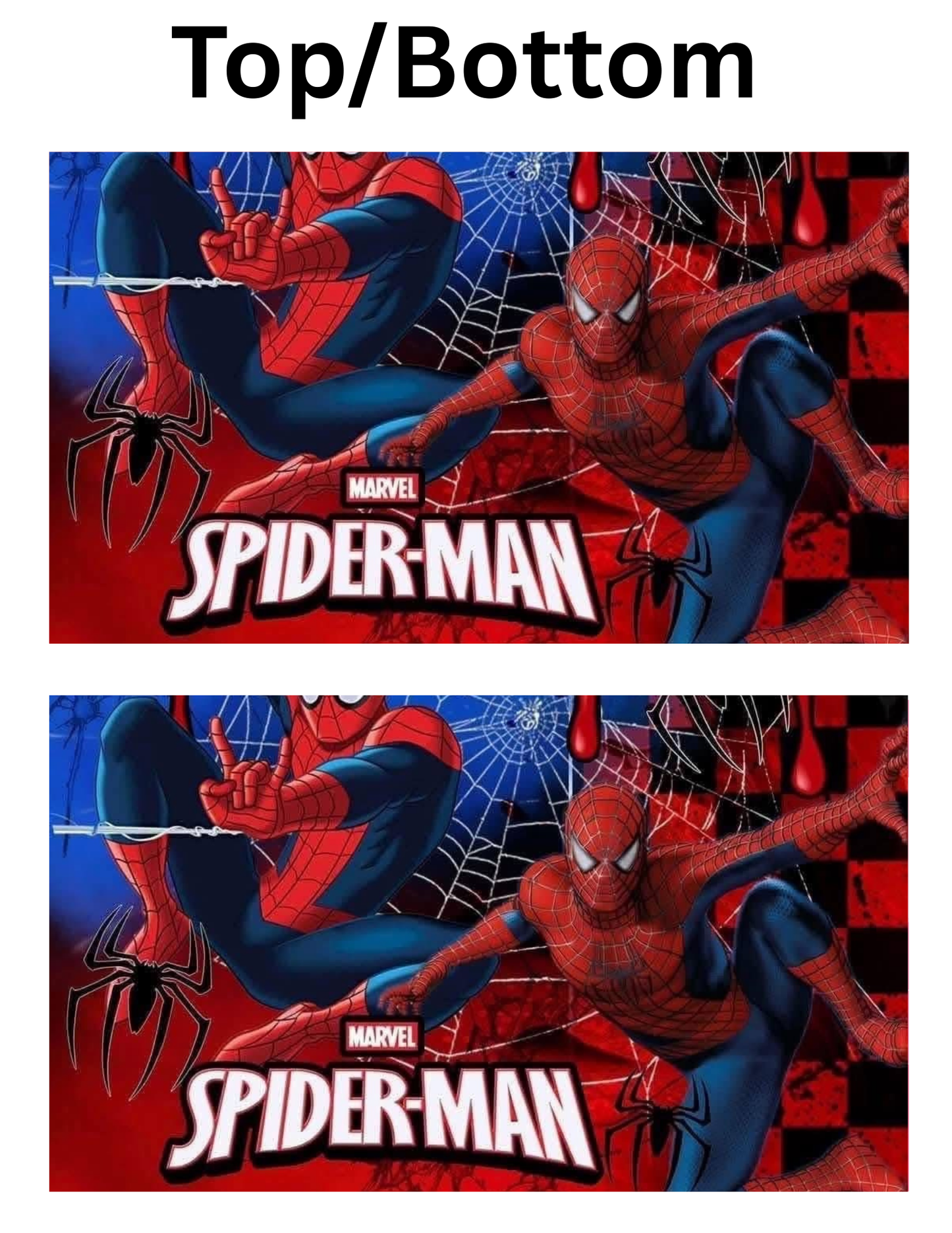 Spiderman Themed Mini Vending Machine Printable PDF Template